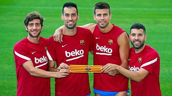 Barcelona announce new captains