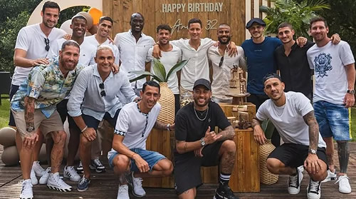 Herrera's birthday party guest list: Messi, Ramos, Neymar... but no Mbappe