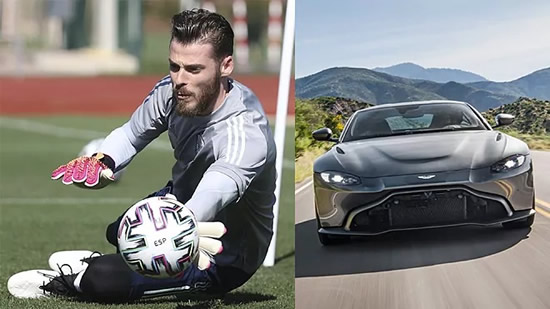 David de Gea's Aston Martin is clamped and has to go home by taxi