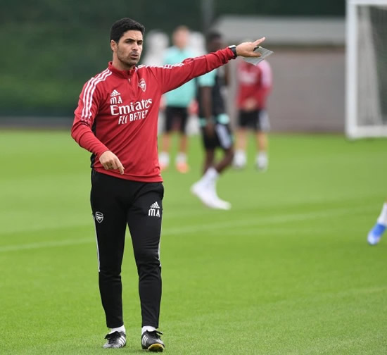 GUNNER BE GREAT Mikel Arteta vows to get Arsenal ‘back to the top’ after transfer splurge as Aubameyang trains in pre-Chelsea boost