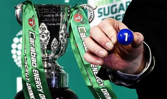 Carabao Cup draw in full: Man Utd, Liverpool and Arsenal discover third round opponents
