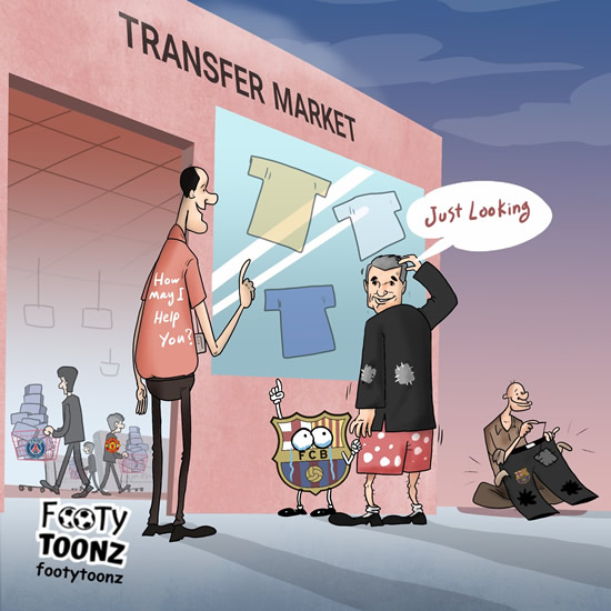 7M Daily Laugh - Barca in Transfer Market