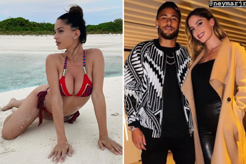 Neymar’s ex-girlfriend Natalia Barulich stuns fans with topless picture as she shows PSG star what he’s missing