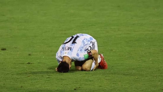 Messi unscathed after Venezuela horror tackle as Argentina prepare to face Brazil