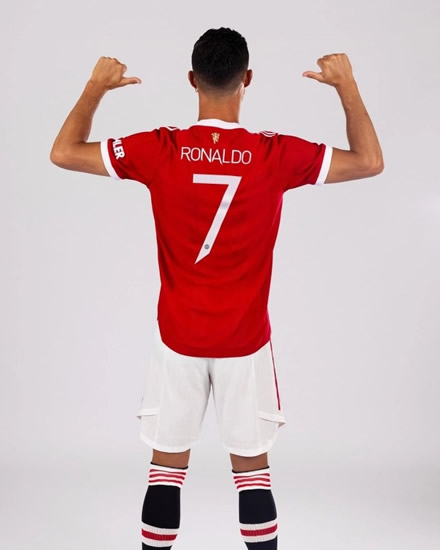 SEVENTH HEAVEN Cristiano Ronaldo smashes shirt sales records in hours after Man Utd squad number was announced by club