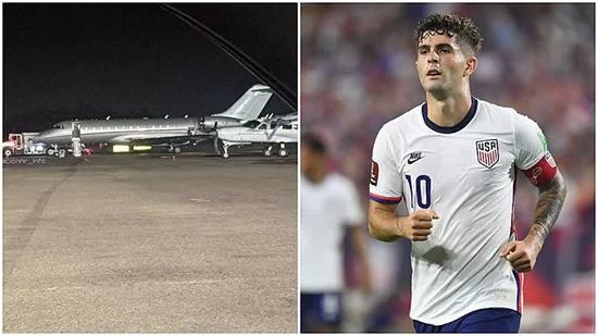 Chelsea send private jet to Honduras to collect Pulisic