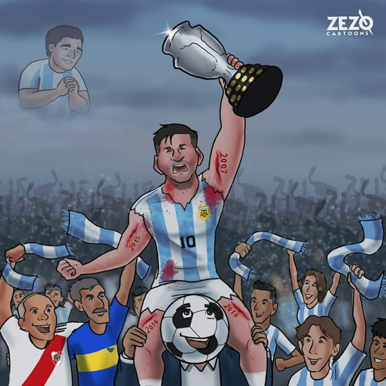 7M Daily Laugh - Messi become the leading goalscorer