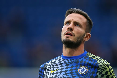 Saul Niguez's reaction to being hauled off at half-time of Chelsea debut by Thomas Tuchel