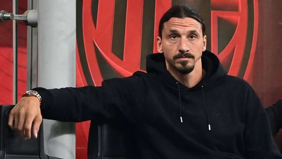 Ibrahimovic out of AC Milan's Champions League meeting with Liverpool due to injury