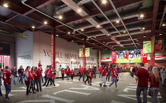 Liverpool to have third biggest ground in Premier League as Anfield expansion confirmed