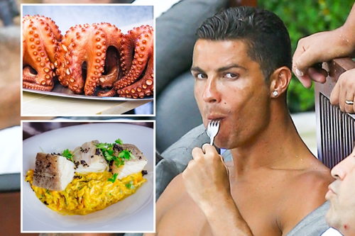 Cristiano Ronaldo gives Man Utd chefs list of favourite meals… but team-mates aren’t keen on health-mad star’s octopus