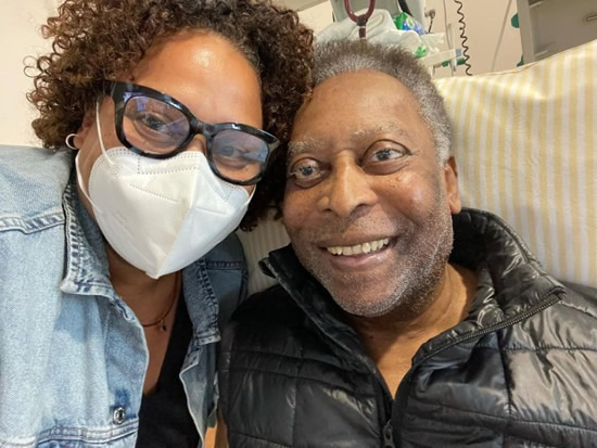 'SMILE WITH ME!' Brazil legend Pele set to leave hospital following two spells in intensive care and operation to remove tumour