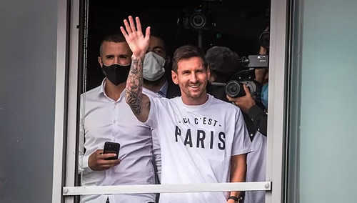 Paris hotel where Lionel Messi is staying has been robbed