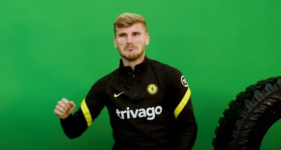 Bemused Timo Werner get hilariously pranked by Chelsea team-mates Mason Mount and Jorginho in cringeworthy advert