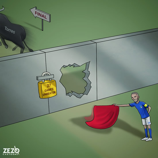 7M Daily Laugh - Italy's 37 games unbeaten run over
