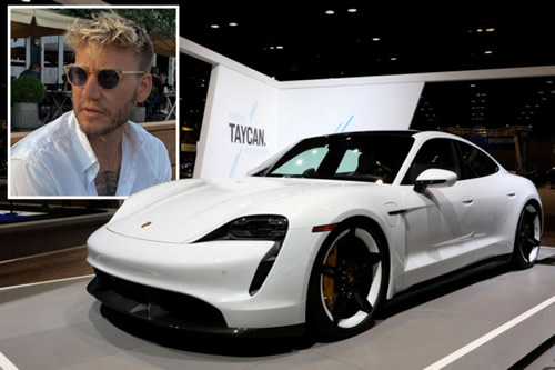 Nicklas Bendtner has £234k electric supercar seized after ex-Arsenal striker found guilty of seven driving offences