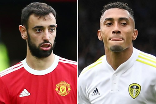 Bruno Fernandes in regular contact with Man Utd transfer target Raphinha.. and it wouldn’t be his first ‘agent’ role