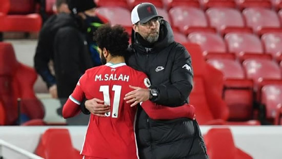 Jurgen Klopp tight-lipped on Mohamed Salah's Liverpool future