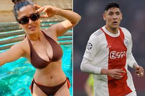 Ajax star claims Hollywood actress Salma Hayek asked him to join French club