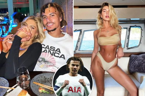 Tottenham ace Dele Alli enjoys date with Made In Chelsea star Nicole Berry after kissing Pep Guardiola’s daughter