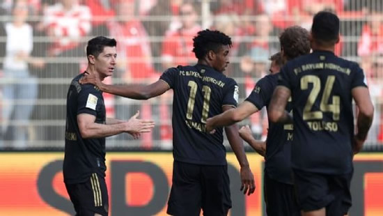 Bayern Munich score five to bounce back from German Cup loss