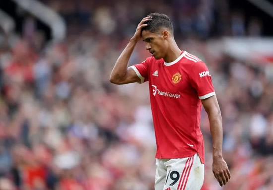 Manchester United confirm expected 1-month layoff for Raphael Varane after hamstring injury thwarts summer signing yet again