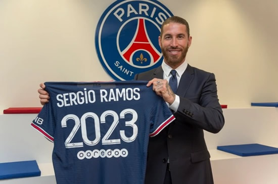 POWER SERG PSG’s forgotten man Sergio Ramos ‘begins training’ after four months out after fears his contract could be TERMINATED
