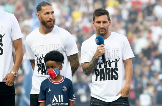 LION IN THE SAND Lionel Messi and Sergio Ramos ‘not great friends’ in PSG dressing room after ten-years of brutal El Clasico clashes