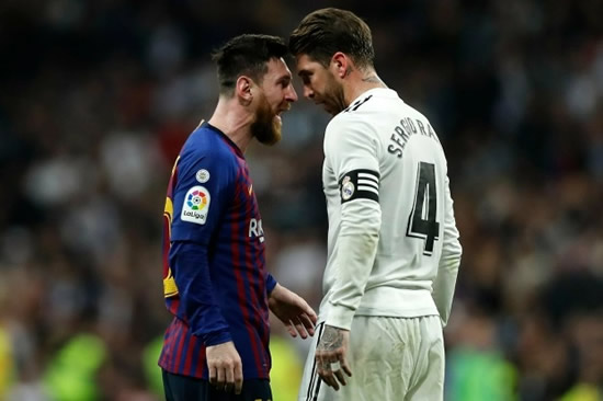 LION IN THE SAND Lionel Messi and Sergio Ramos ‘not great friends’ in PSG dressing room after ten-years of brutal El Clasico clashes