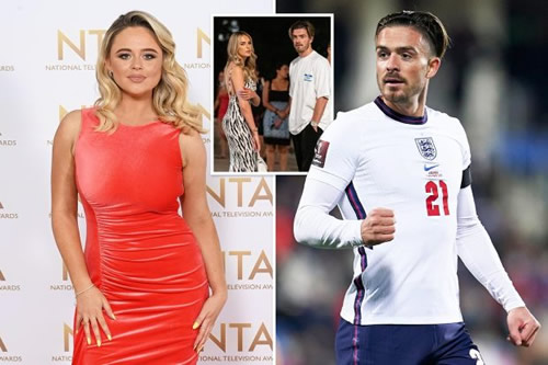 Jack Grealish had 'secret dates' with Inbetweeners star Emily Atack at Manchester hotel