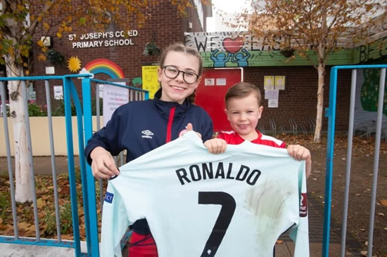 Pitch invader, 11, reveals her 'masterplan' for scoring Ronaldo's shirt