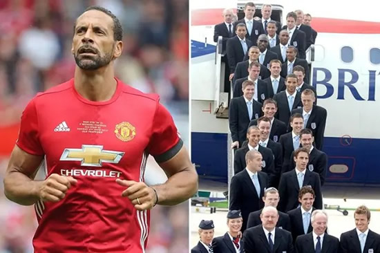 3 LIONS AIR HELL England icon Rio Ferdinand believed Three Lions team would be killed on World Cup flight as players wept and prayed
