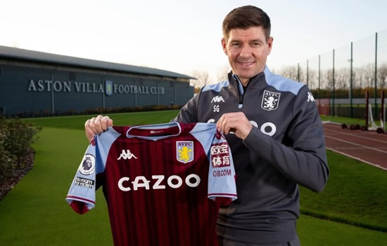 PREPARED Gerrard refused to waste time on re-runs of recent losses as he’s focused on Villa’s future ahead of baptism of fire