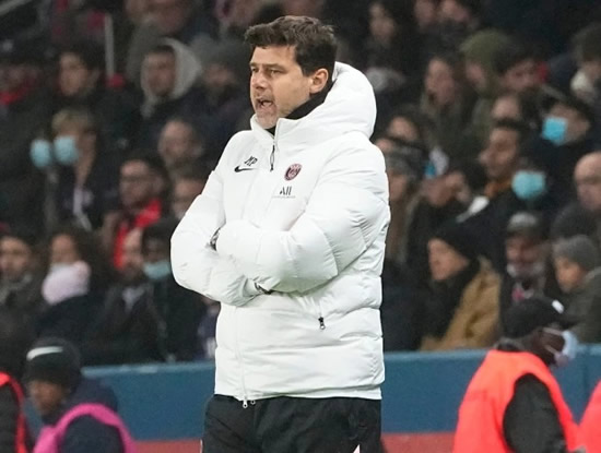 'HAPPY IN PARIS' Man Utd target Mauricio Pochettino insists he is ‘very happy at PSG’… but refuses to rule himself out of the running