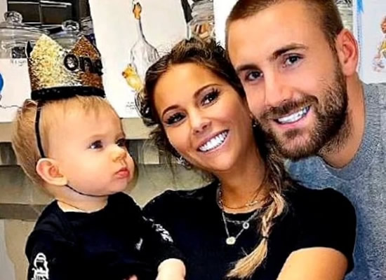 Man Utd star Luke Shaw throws magical birthday party for son Reign at £2.8m Cheshire home with girlfriend Anouska Santos