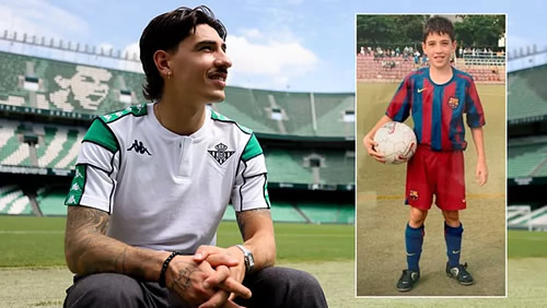 Bellerin: I dreamed of playing at the Camp Nou when I was young