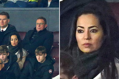 Man Utd manager Ralf Rangnick took new girlfriend Flor to Old Trafford to watch win over Arsenal