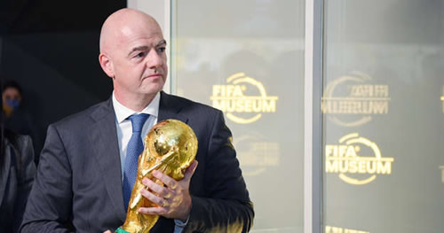 FIFA's biennial World Cup proposal has majority backing - president Gianni Infantino