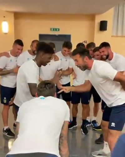 Parma offer fans chance to take on ‘final boss’ Gianluigi Buffon at Rock, Paper, Scissors after he discovers new talent