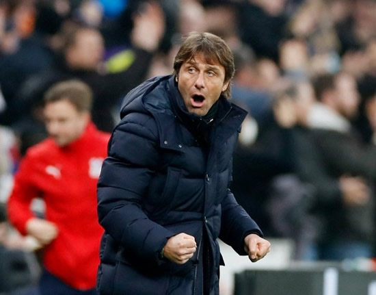 CONT THE COST Harry Redknapp urges Tottenham boss Antonio Conte not to panic buy in first January transfer window