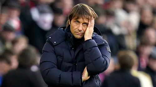 Conte wants signings at Tottenham as he targets top four