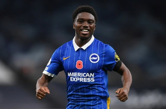 RIQ ROLL Tottenham join race for £50m Brighton defender Tariq Lamptey, 21, but might need to wait until summer to land him