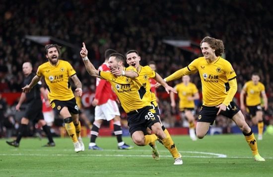 NEVES LAND Man Utd determined to sign Ruben Neves in January transfer after Wolves star impressed again during Old Trafford win