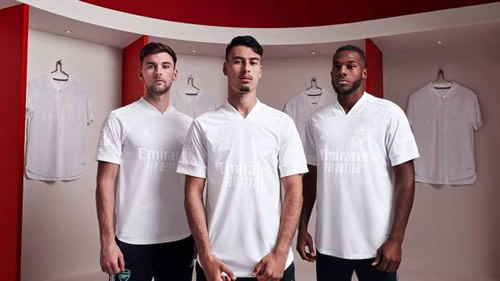 ‘No more red’ – Arsenal to wear all white kit for FA Cup clash against Nottingham Forest in support of anti knife crime