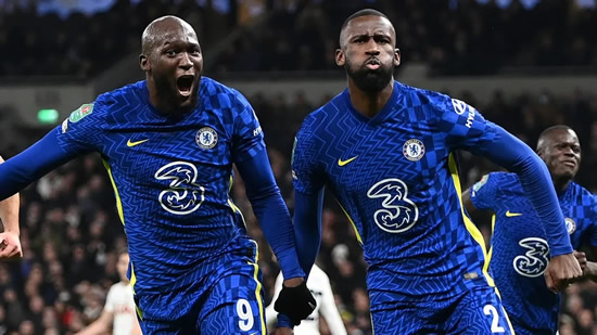 Chelsea MVP Rudiger shows why he deserves pay rise with Carabao Cup winner at Spurs