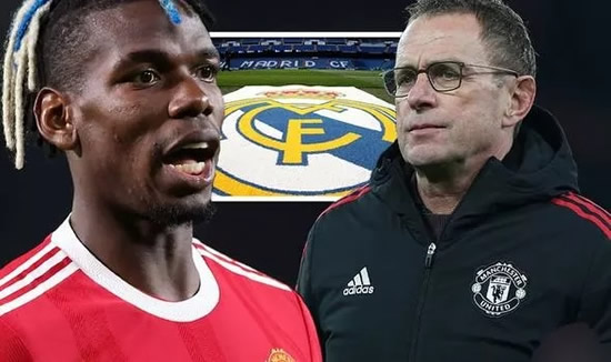 Paul Pogba tells Man Utd final decision on Real Madrid move after talks with club chiefs