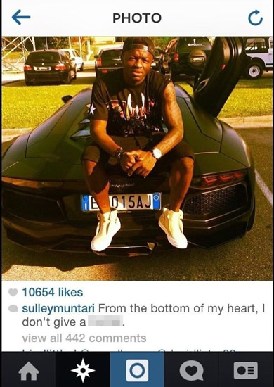 Forgotten Prem and AFCON star sat on Lamborghini to tell fans he 