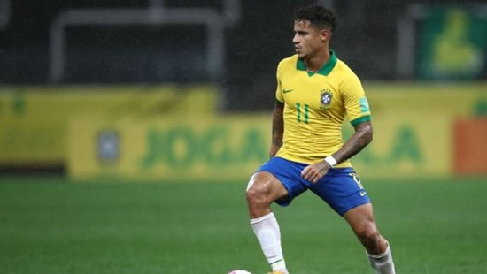 Brazil boss Tite says Philippe Coutinho can cover for injured Neymar
