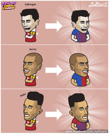 7M Daily Laugh - Arsenal's captains