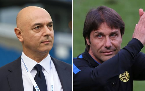 Tottenham manager Antonio Conte blames Daniel Levy for January window troubles